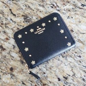 Coach Bags - EUC Coach Small Studded Zip Around Wallet Coach Bags - EUC Coach Small Studded Zip Around Wallet
